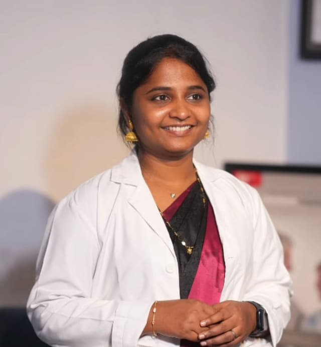 Dr. V. G. Sahithi, BDS · General & Cosmetic Dentist at ConfiDENTAL Care in Visakhapatnam